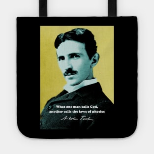 Nikola Tesla Quote 1 Tote