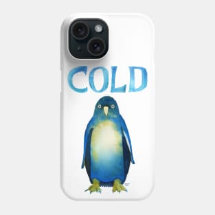 Cold Bird. Cold AF Penguin. Phone Case