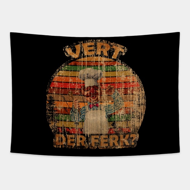 Vintage Vert Der Ferk Tapestry by lordwand