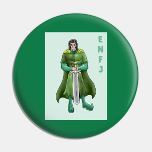 ANIME MBTI ENFJ Pin