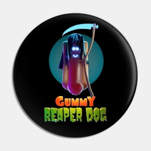 Halloweeners - Gummy Grim Reaper Dog Pin