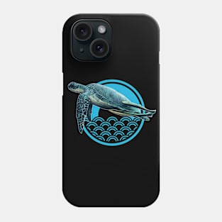 Sea turtle SCUBA Phone Case