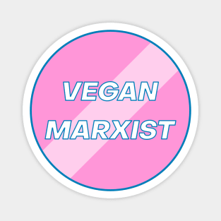Vegan Marxist Magnet