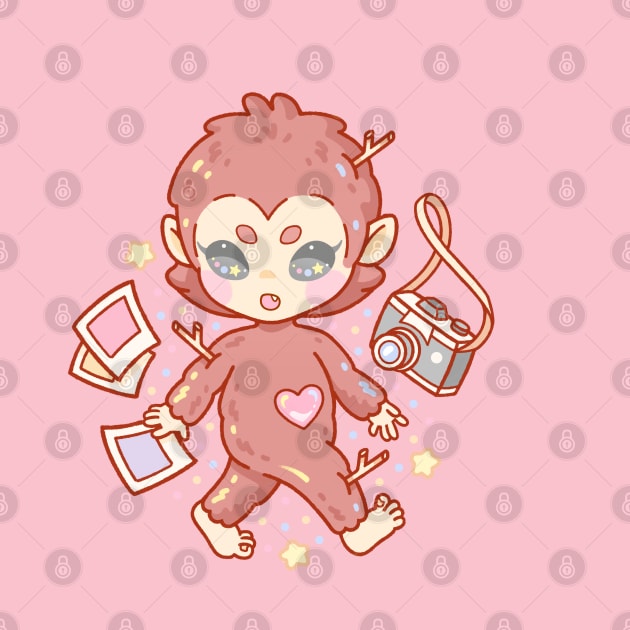 Kawaii Baby Bigfoot by Jennwhale