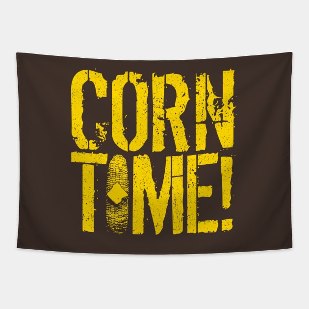 Corn Time Tapestry by CupidsArt - TP