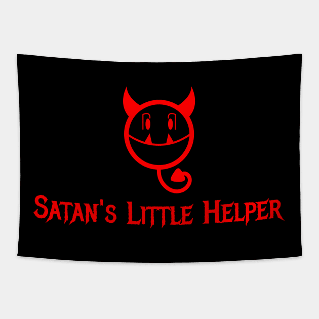 Satans Little Helper Tapestry by dflynndesigns