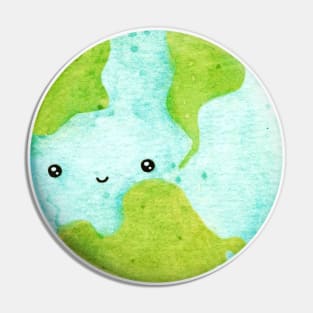 cute earth Pin