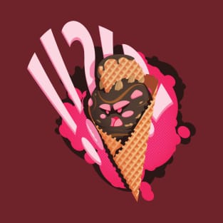 Tasty Rockin Rocky Road Ice cream cone T-Shirt