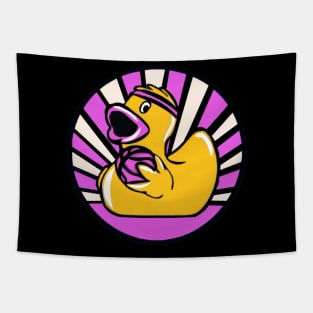 Lancaster County Ducks Small Logo Tapestry