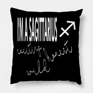 I'm a SAGITTARIUS Pillow