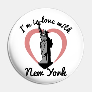 I'm in love with New York Pin