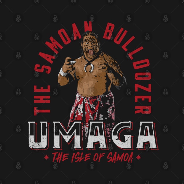 Umaga The Samoan Bulldozer by MunMun_Design