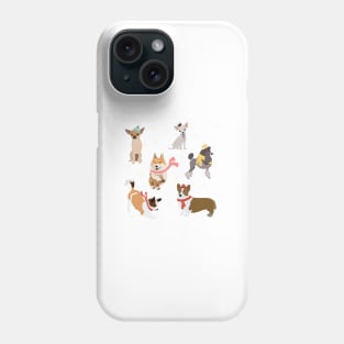 Winter dogs Phone Case