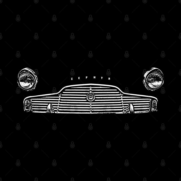 Zephyr Mk II 1960s classic car mimimal grille by soitwouldseem