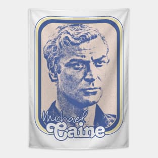 Michael Caine // Retro 60s Fan Art Design Tapestry