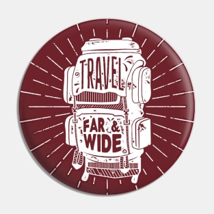 Backpack Adventure Pin