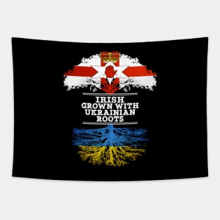 Northern Irish Grown With Ukrainian Roots - Gift for Ukrainian With Roots From Ukraine Tapestry