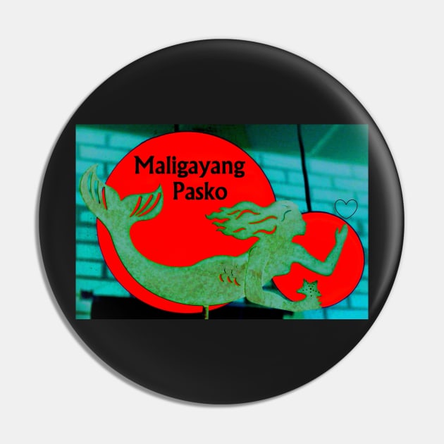 Christmas Mermaid - Philippines Pin by BadHabitsLounge