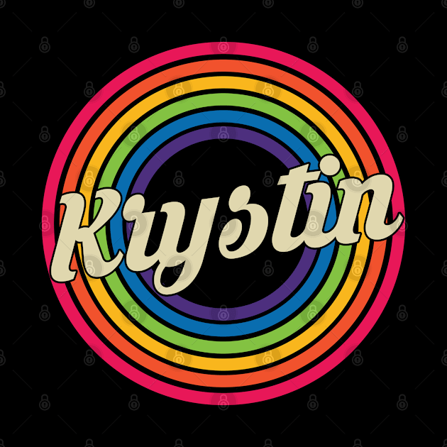 Krystin - Retro Rainbow Style by MaydenArt