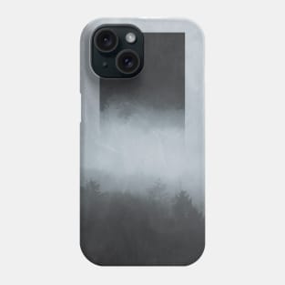 Foggy Forest Reflection Phone Case