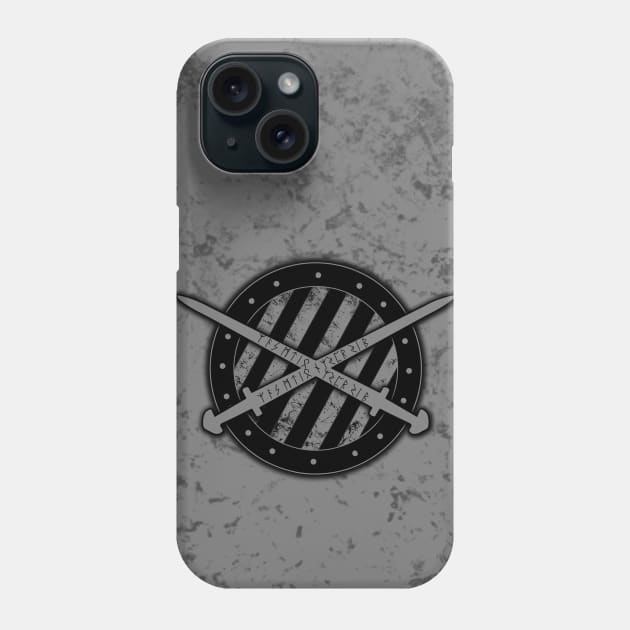 Viking Swords and Shield Phone Case by Scar