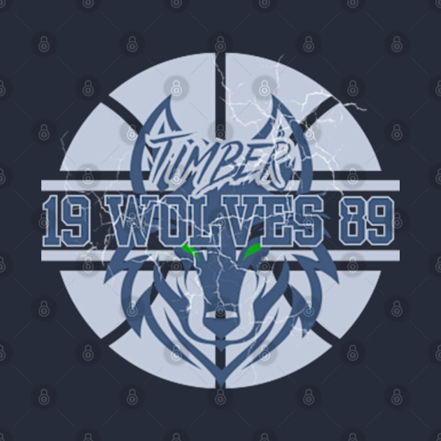 timberwolves basketball by soft and timeless