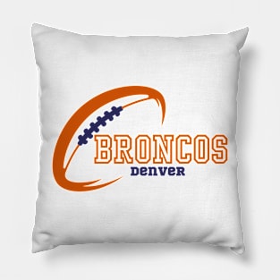 broncos Pillow