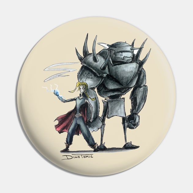 Fullmetal Alchemist Pin by DinoTomic