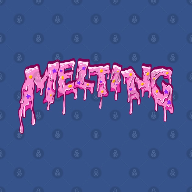 Melting Design Typography by yogisnanda