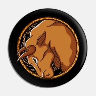 taurus zodiac illustration Pin