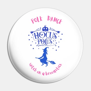 Pole dance Halloween Pin