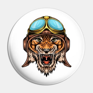 Pilot Tiger Pin