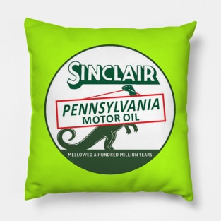 Vintage Sinclair Logo Pillow