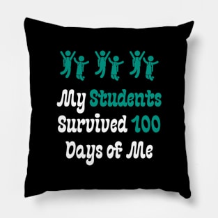 My Students Survived 100 Days of Me Pillow