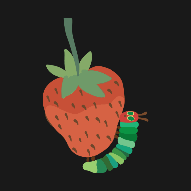 The very hungry caterpillar - Strawberry by FoxtrotDesigns