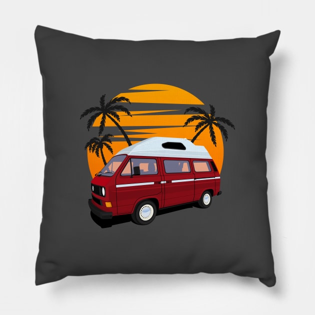 Classic Van Pillow by masjestudio