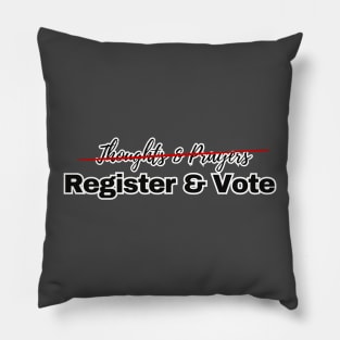 Register and vote Pillow