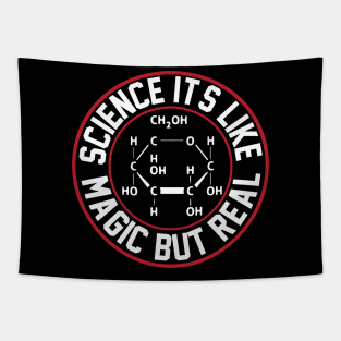 Science It s Like Magic But Real T Shirt For Women Men Tapestry