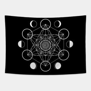 Metatron's Cube | Sacred Geometry Tapestry