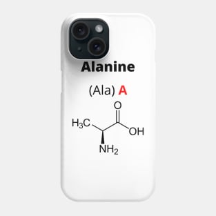 Amino acid Alanine Phone Case