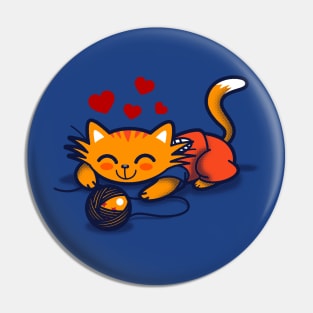 Cute Kawaii Japanese Anime Cat Gift For Cat Lovers Pin