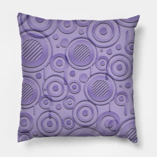 Abstract round pattern III Pillow