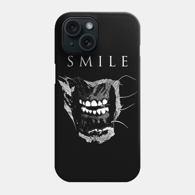 Chatterer- Smile Phone Case by MossAndMarrow