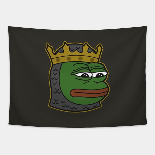 Royal FeelsBadMan Tapestry by Johnitees