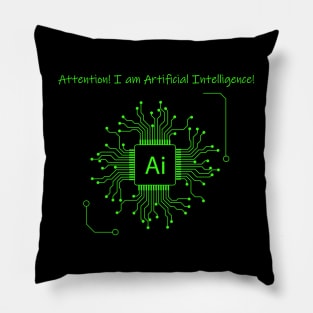 Artificial Intelligence! Pillow