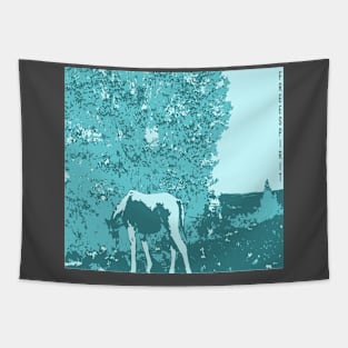 freespirit with horse Tapestry