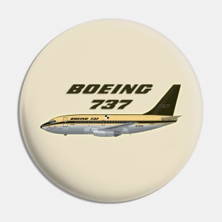 737 first prototype Pin