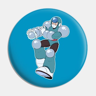 RUBY SPEARS CRYSTAL MAN Pin