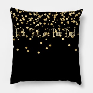 Tinkerbell Faith, Trust, and Pixie Dust Pillow