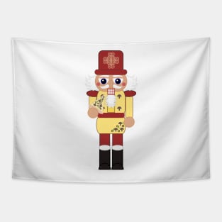 Veggie Pizza Nutcracker Tapestry